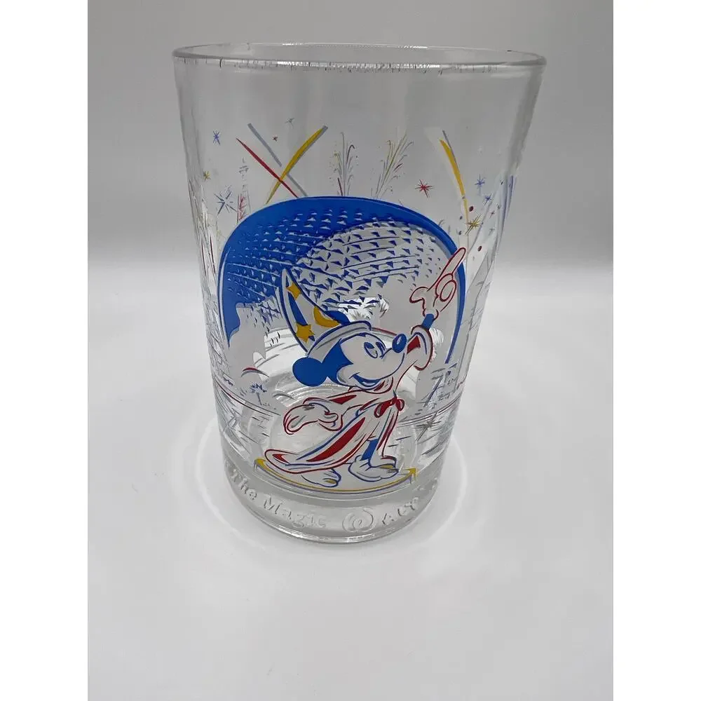 Vintage 1996 Disney WDW 25th Anniversary Mickey Goofy McDonald's Glasses Lot 4